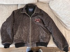 Vintage Pendleton Women  s Wool Western Bomber Jacket