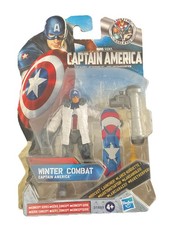 Image of Marvel Captain America The First Avenger Winter Combat Action Figure Hasbro