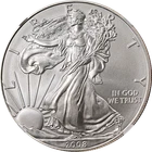 2008-W Silver American Eagle $1 NGC MS70 Burnished - STOCK