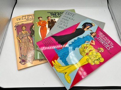 LOT Vintage Tom Tierney & Susan Johnston Paper Doll Books Great Shape