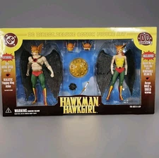 DC Direct Silver Age Hawkman and Hawkgirl Action Figure Set 2000 DC Comics
