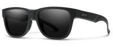 NEW Smith Lowdown Slim 2 Sunglasses-Black-Glass Chromapop Polarized Black Lens