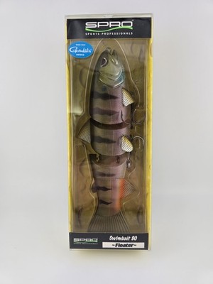 New SPRO 8'' Swimbait 80 Floater (SSB80Z1FBG) In Blue Gill Color! 