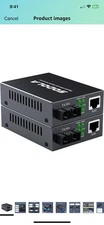Gigabit SingleMode Fiber to Ethernet Media Converter, Dual SC Fiber, 