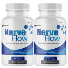 Nerve Flow Capsules, Advanced Joint Support Formula Supplement - 2 Bottles