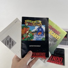 🔥Super Mario World 2: Yoshi's Island (Super Nintendo SNES, 1995) Complete CIB🔥