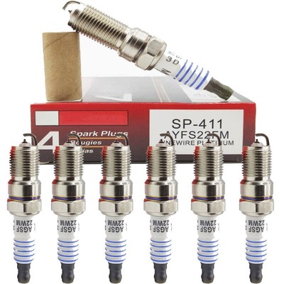OEM 6pc GENUINE Spark Plug For 2009-2013 Mazda 6 3.7 HNSJ9