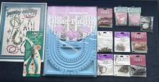 Beginner Jewelry Making Set w/Bead Palette, Pliers, Glass  Coral Beads  Guide