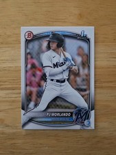 2025 Bowman Baseball Bowman Prospects PJ Morlando Miami Marlins Card #BP-91