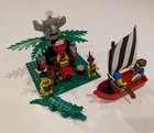 LEGO Pirates Islanders King Kahuka's Throne Set 6262 1994 Vintage 99% Complete