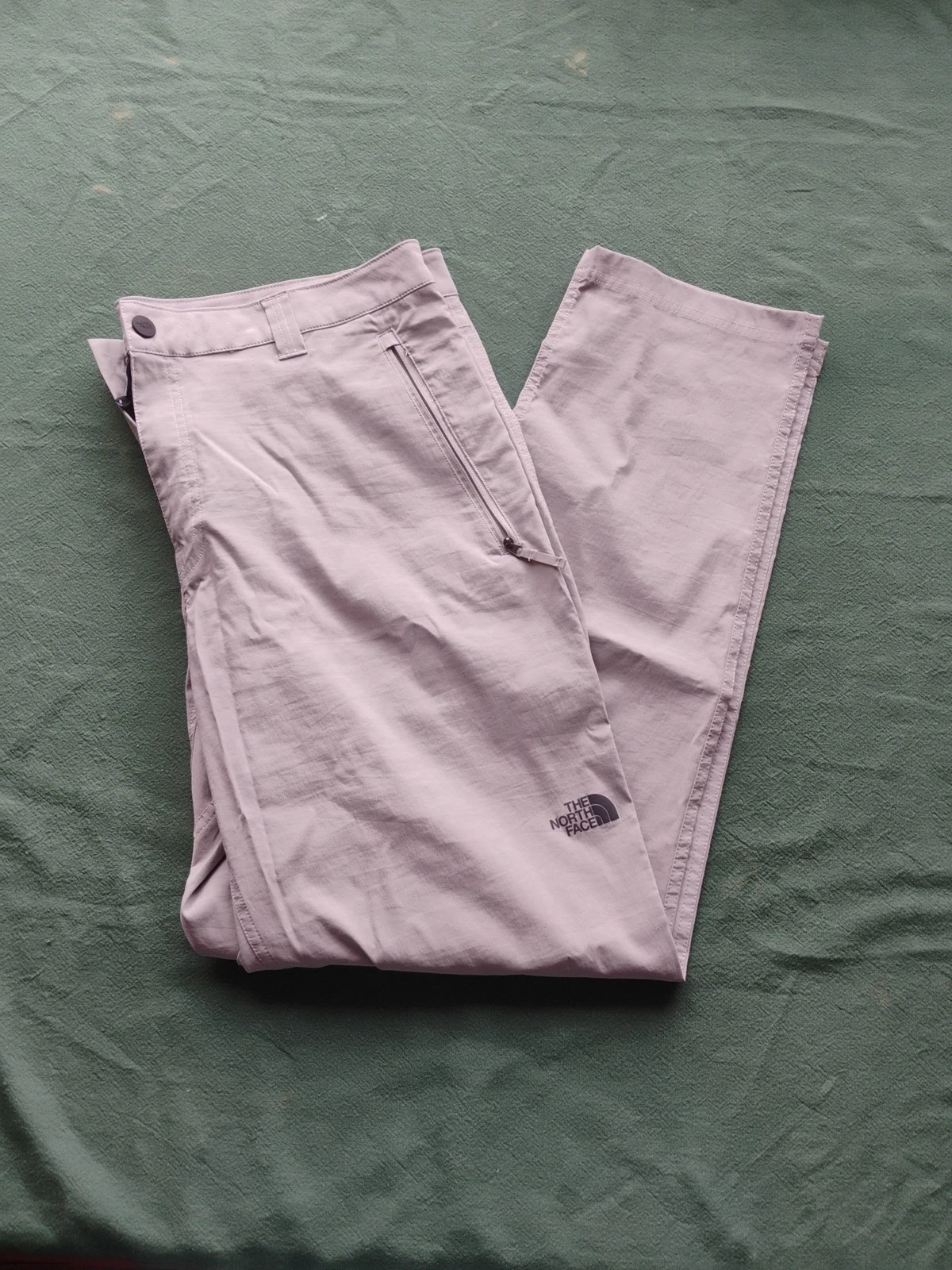 The North Face Pants Mens 38 FlashDry Hiking Vented Gray Lightweight