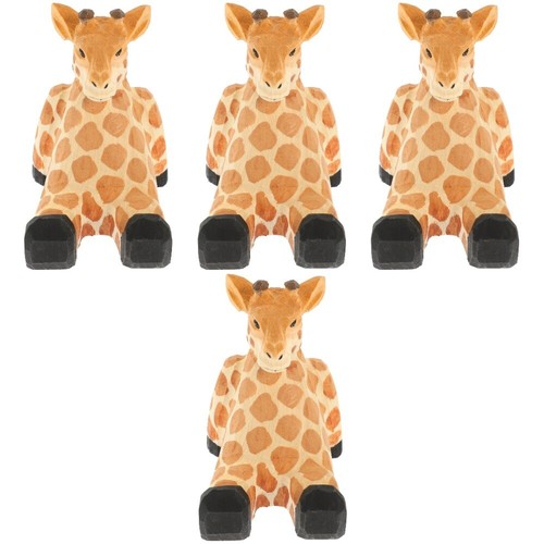 Giraffe Phone Holder Cute Animal Stand Wooden for Desk Decor - 第 40/41 張圖片