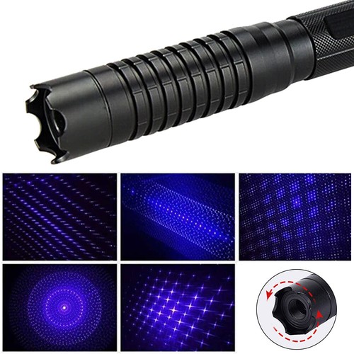 8000m Blue Laser Pointer Pen High Power Laser Visible Beam Dot Light SOS Torch - Picture 7 of 10