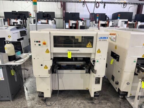 Juki KE-2060L Pick and Place Placement Machine w/ Carts & Feeders
