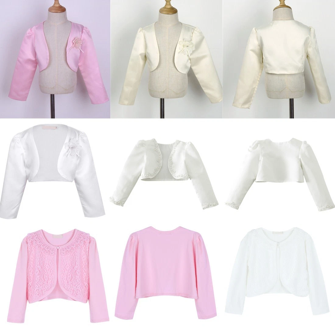 Pink shrug for store baby girl