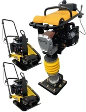 6.5HP Tamper Rammer and 2 Gas Plate Compactor 79cc 4 strokes COMBO!! Model 2023