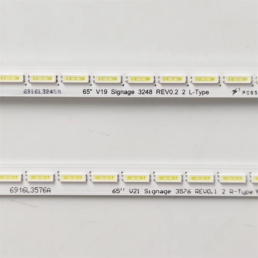 2 Strisce LED Per TV LG 49UB8250 49UB8800 E Simili – Kit Ricambio 6916L-1723C / 6922L-0128A