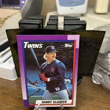 1990 Topps #298 Danny Gladden Minnesota Twins MLB Baseball Card