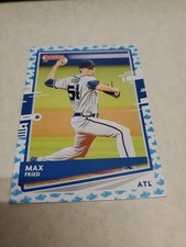 Max Fried 2020 Donruss #145 sp baby shark variation Atlanta BRAVES