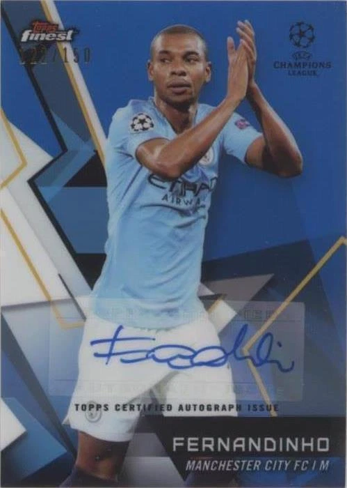 Blue Refractor Autographs