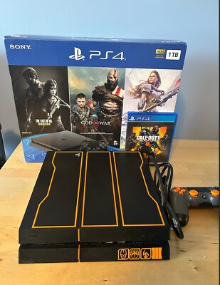 PS4 Black Ops 3 Edition Console + Controller + Power Cable