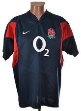 ENGLAND 2003 2004 AWAY RUGBY UNION SHIRT JERSEY NIKE SIZE XL ADULT