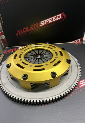ADLERSPEED Racing Clutch Twin Disk For ACURA INTEGRA B18 B20 B16 Standard Weight