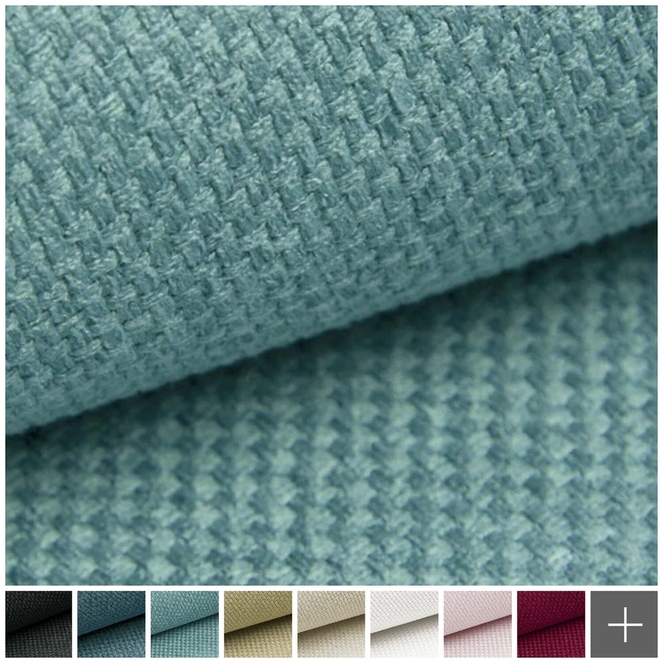 novely® GRANA melierter Webstoff Möbelstoff leicht grob gewebt Oxfordbindung