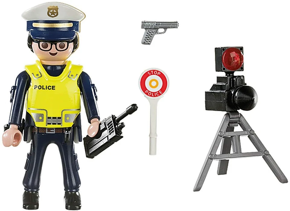 Original PLAYMOBIL® Special Plus 70305 Police Avec Radar - Photo 2/3