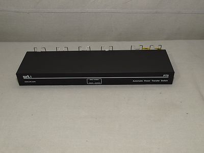 WTI PTS-4MM20-2R Auto Power Switch 200-240VAC 20 Amp 50/60Hz   NEW