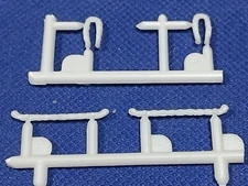 🌟 Tail Gate Chains 1976 Chevy Pickup 4x4 1:24 Scl 1000s Model Car Parts 4 Sale