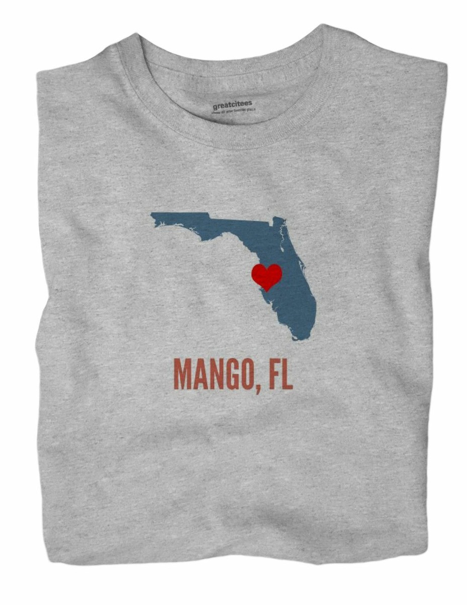 Mango Florida FL T-Shirt HEART | eBay