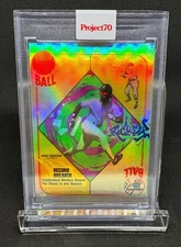 RICKEY HENDERSON 2021 TOPPS PROJECT 70 BY CES #824 RAINBOW FOIL 52 /70 HOF!