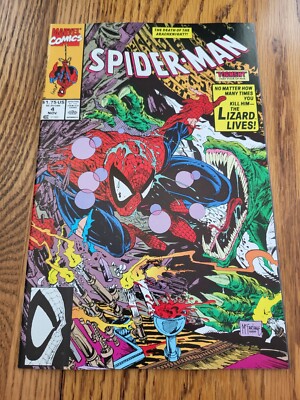 Marvel Comics Spider-Man #4 (1990) - Excellent