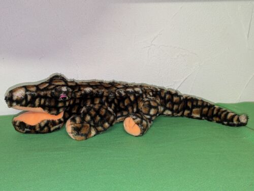 Krokodil ca. 67 cm Kuscheltier großer Alligator Stofftier - Bild 9 von 11