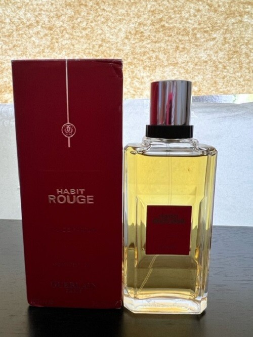 Habit Rouge By Guerlain 3.3 oz. (100ml) Eau de Parfum Spray Men