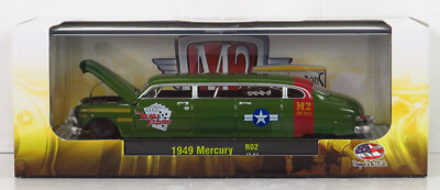 M2 Machines R02 Auto-Stretch Rods 1949 Mercury Coupe 49 Military