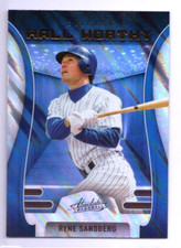 2022 Absolute Baseball # HW-1 Ryne Sandberg HALL WORTHY
