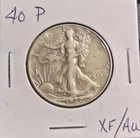Photo of a 1940-P Walking Liberty Half Dollar from an eBay listing that sold on Jul 22, 2026