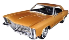 Welly Diecast 1:24 1965 Buick Riviera Gran Sport Gold 24072GD