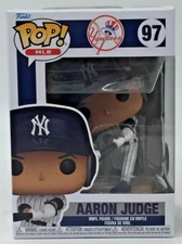 Funko Pop! MLB Major league Baseball Aaron Judge #97 Yankees   W/Protector