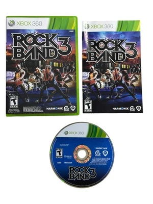 Rock Band 3 Microsoft Xbox 360 Video Games for sale - eBay