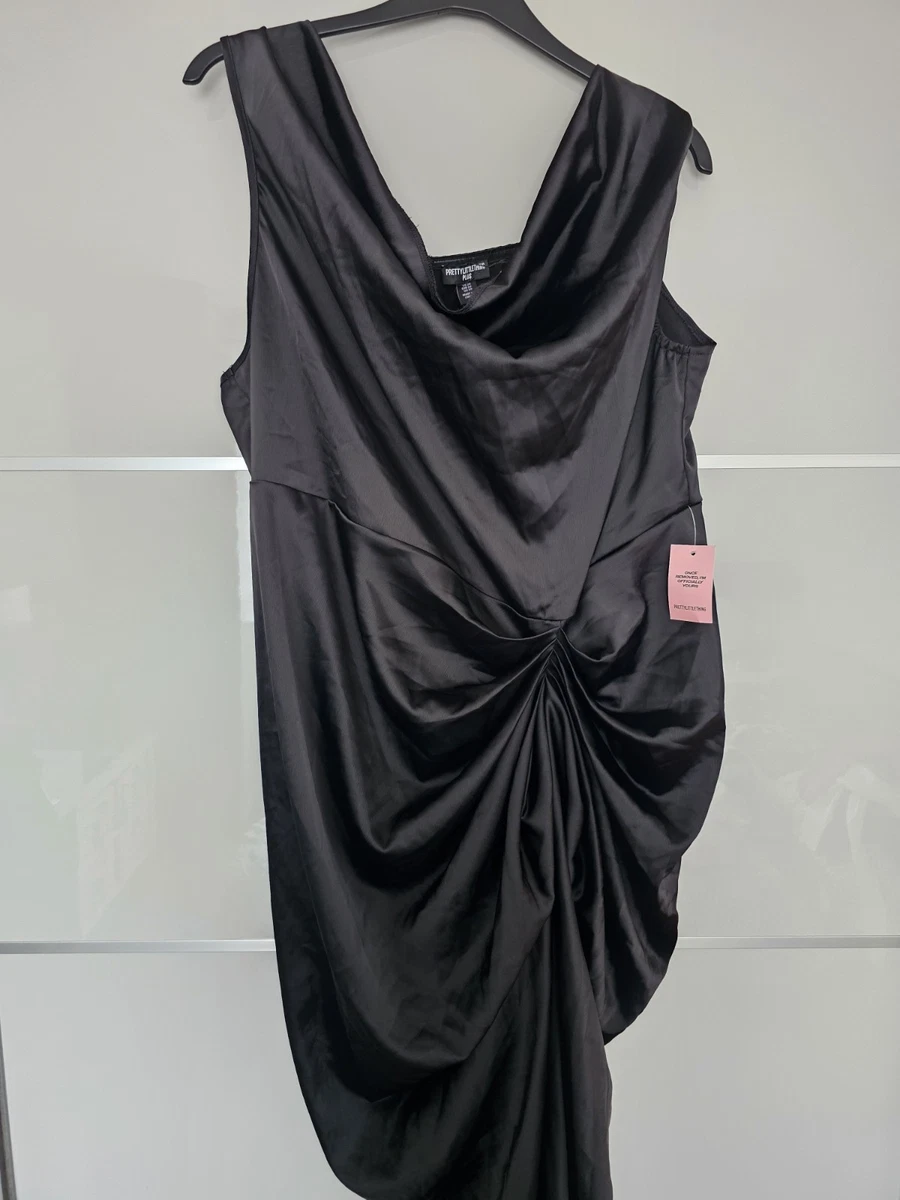 Satin Black Off the Shoulder Dresses for Women for sale | eBay UK