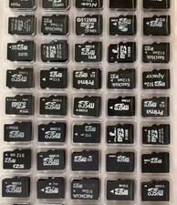 Lot 150pcs wholesale 512MB TF SD Cards Flash Memory Mixed BRAND