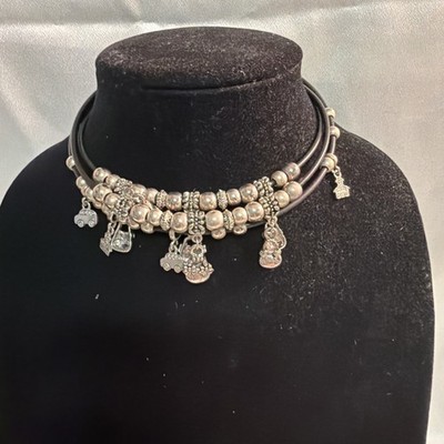 Three Unique Choker Charm Necklaces