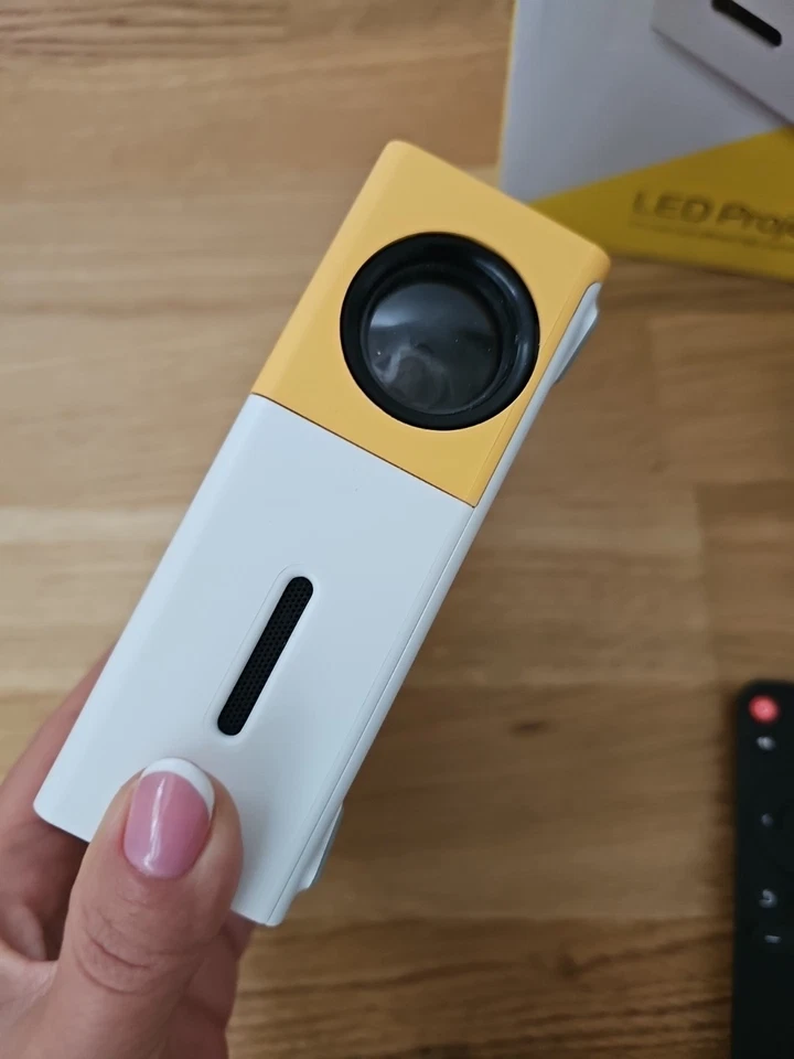 LED Multimedia Projector – 1080p Support – HDMI, USB, iPhone Compatible - Image 3 of 4