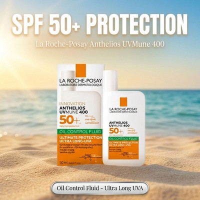La Roche-Posay Anthelios UVMune 400 Oil Control Fluid SPF50+ 50ml Exp2028