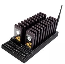 T111 Restaurant 20 Coaster Pager Wireless Paging Queuing Calling System Cafe Bar