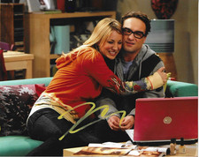 * JOHNNY GALECKI * signed 8x10 photo * THE BIG BANG THEORY * COA *