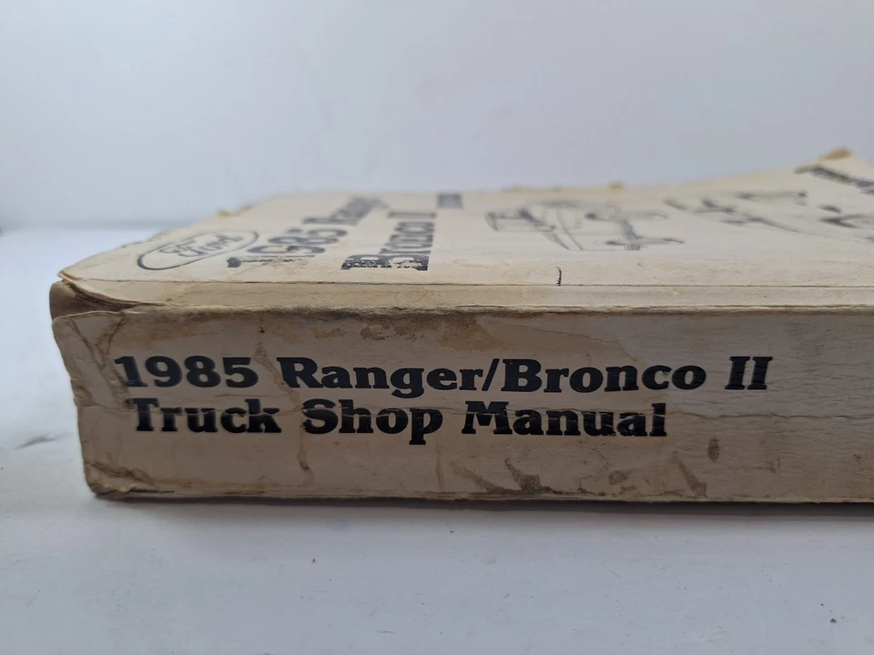 1985 Ford Ranger Bronco II Pickup Truck Workshop Shop Manual de Serviço REVISADO - Imagem 2 de 3